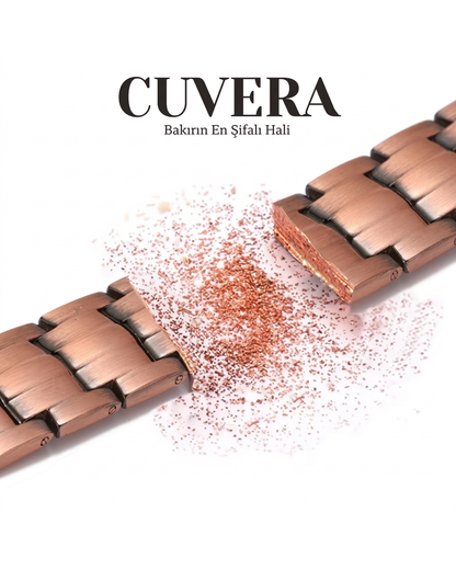 CUVERA™ Şifalı Manyetik Bakır Kaplama Bileklik